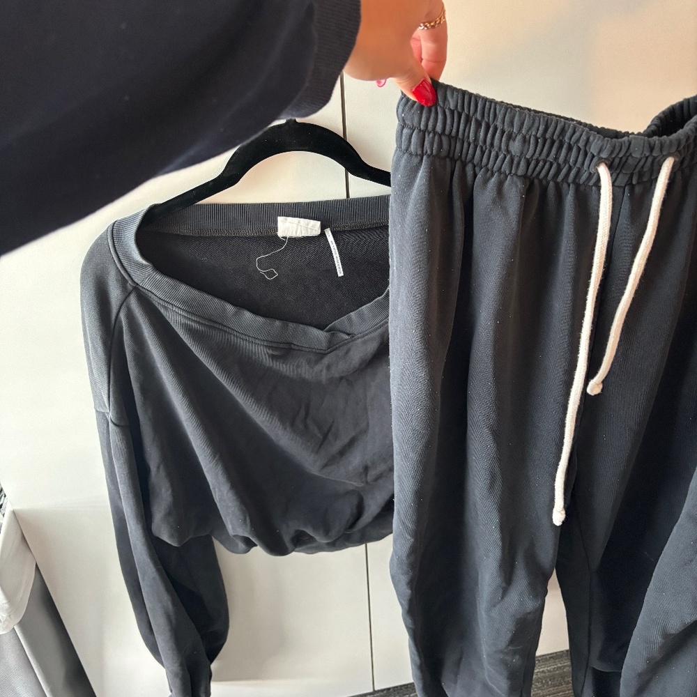 Urban Outfitters, Grey, Sweatshirt and Sweat pants set